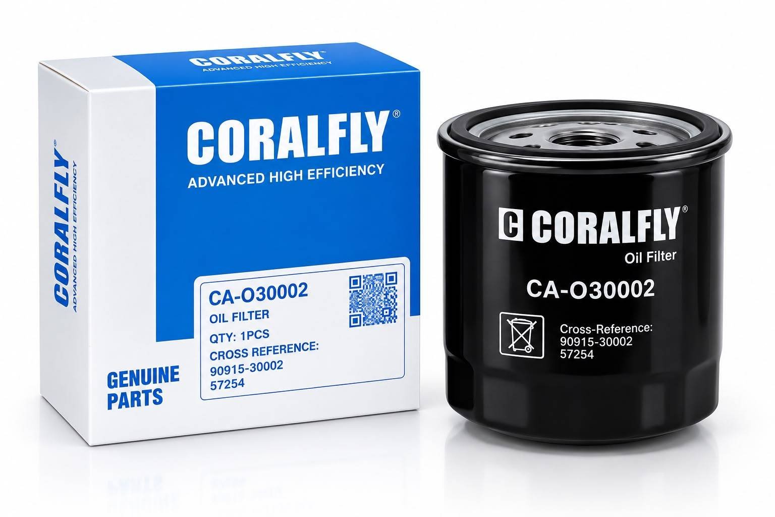 CA-030002 FILTRO DE ACEITE, HIACE, GRANVIA, NOAH, CALDINA, DIESEL 98-