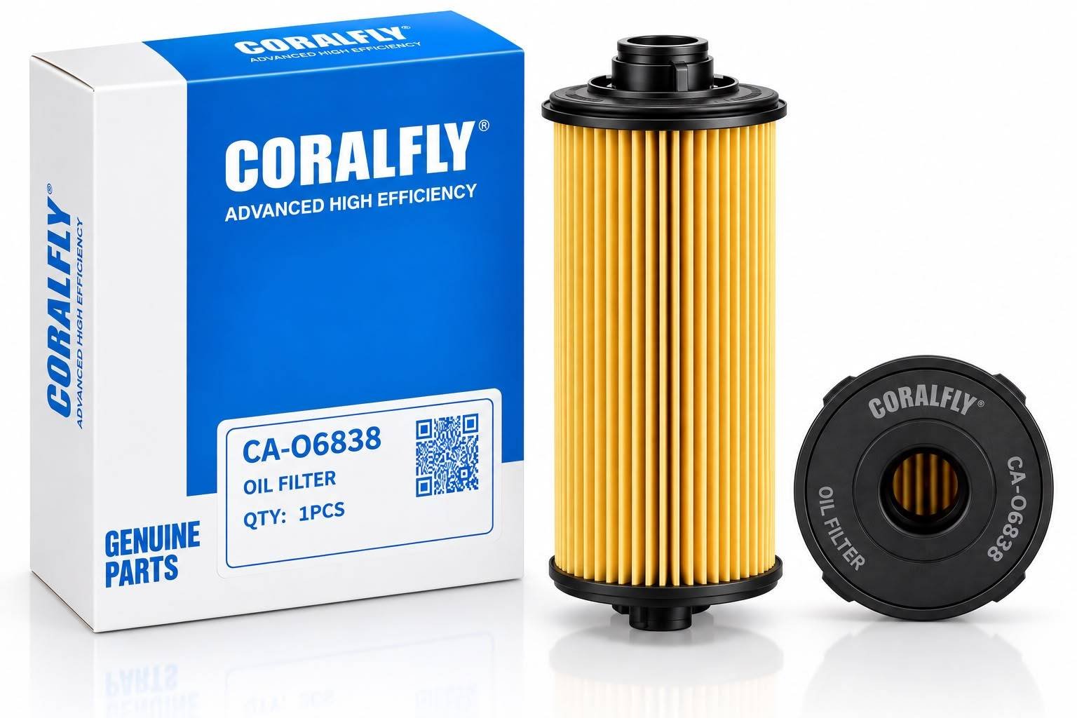 CA-068838 FILTRO DE ACEITE, CHEVROLET S10, TRAILBLAIZER 12-